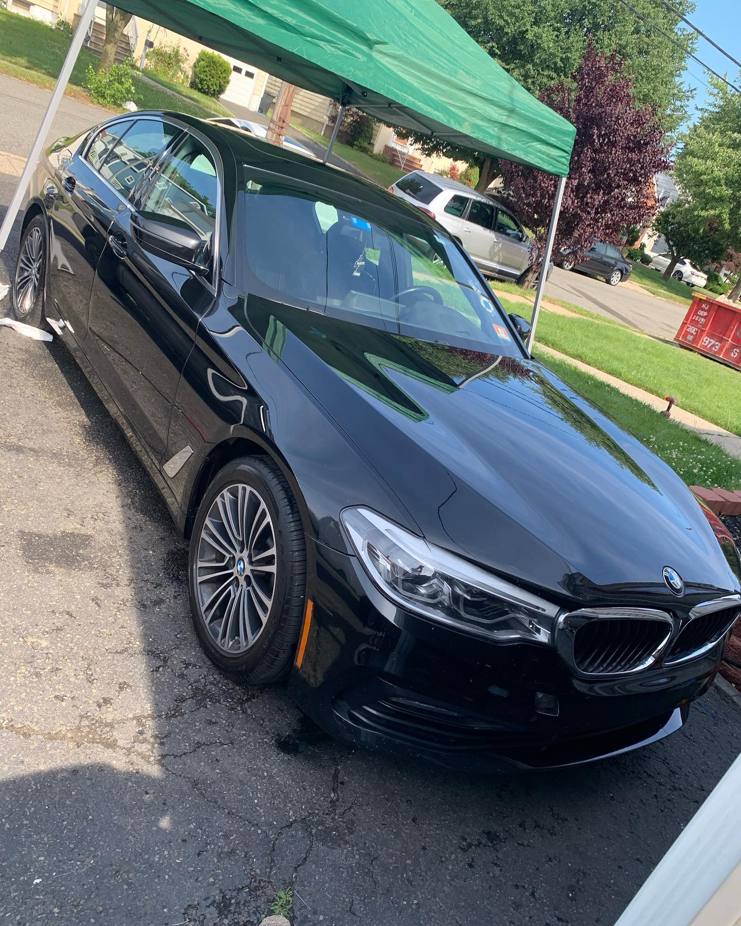BMW 540i exterior detail Union NJ